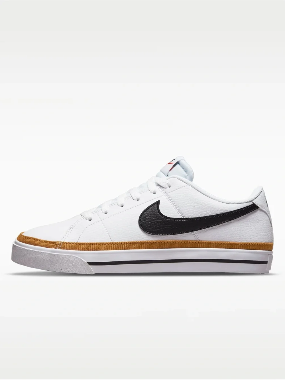 Nike Kids Court Legacy Next Nature In White Desert Ochre Size 5Y